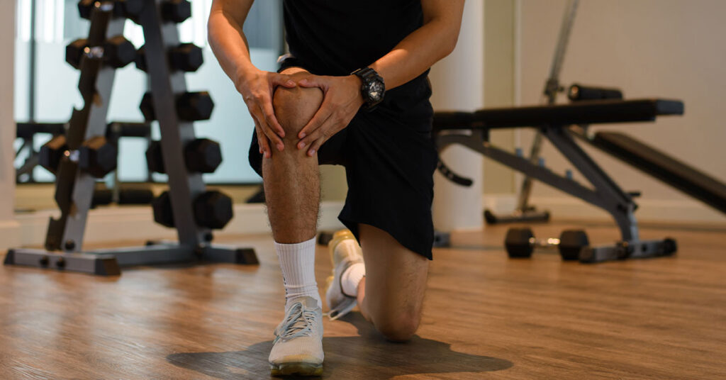 Dicas para evitar lesões no joelho na academia